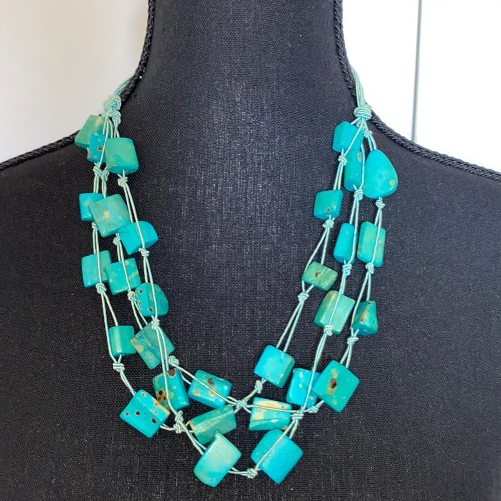 Antique Turquoise Necklace